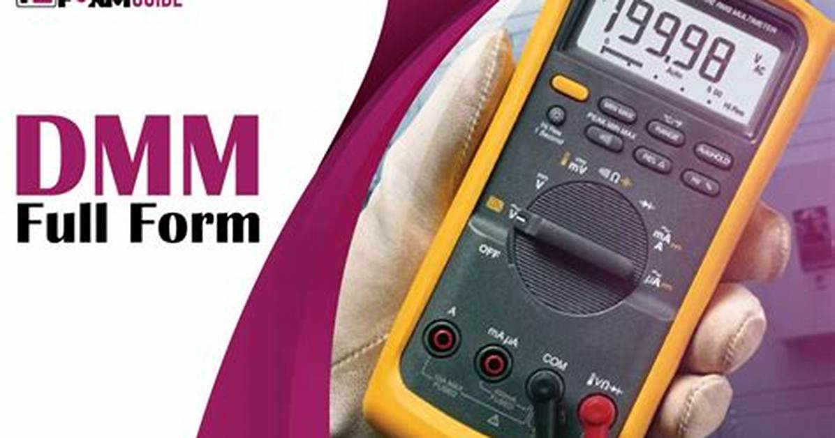 Dmm Full Form in Electronics
