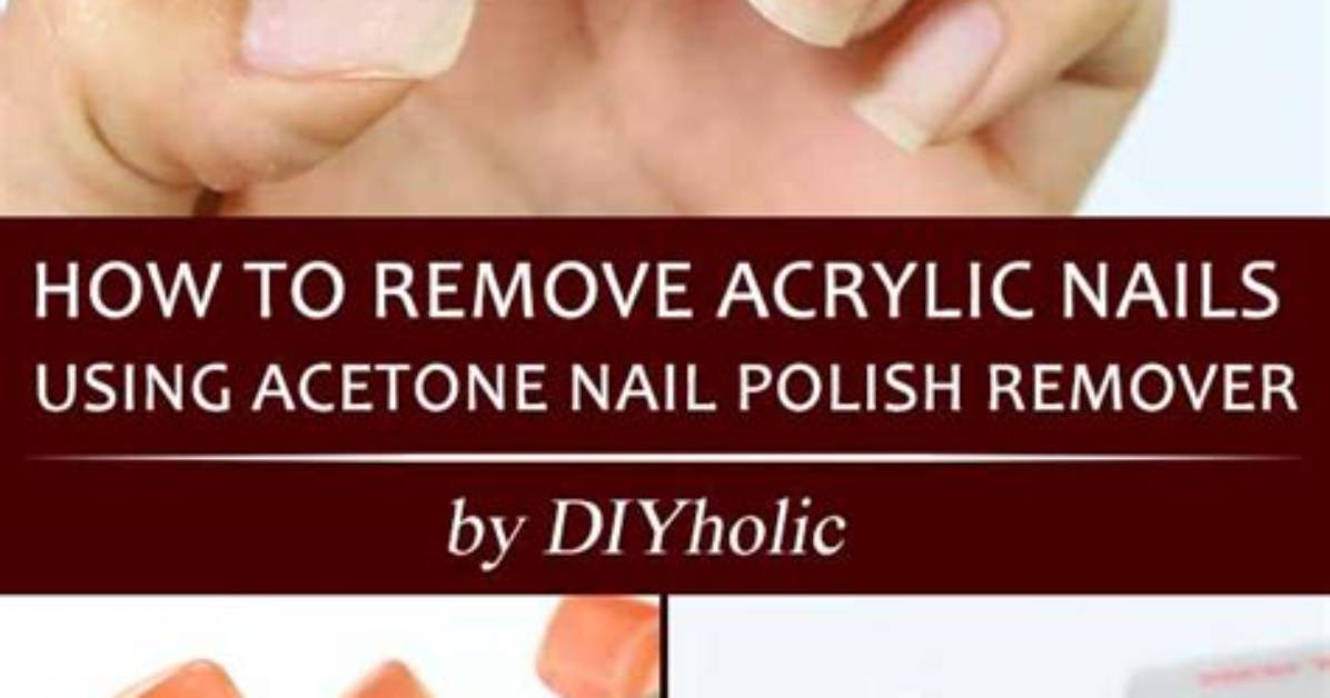 Do Acetone Remove Acrylic Nails?