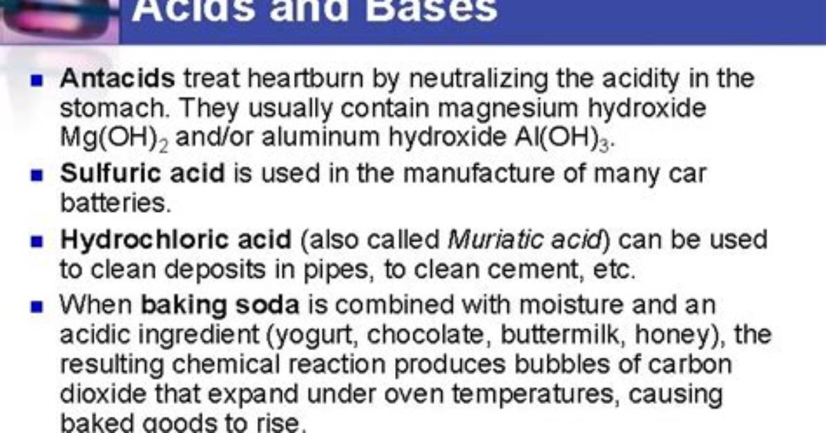 Do Acids or Bases Cure Heartburn
