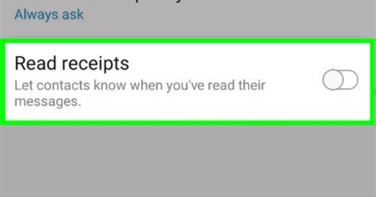 Do Android Users Get Read Receipts?