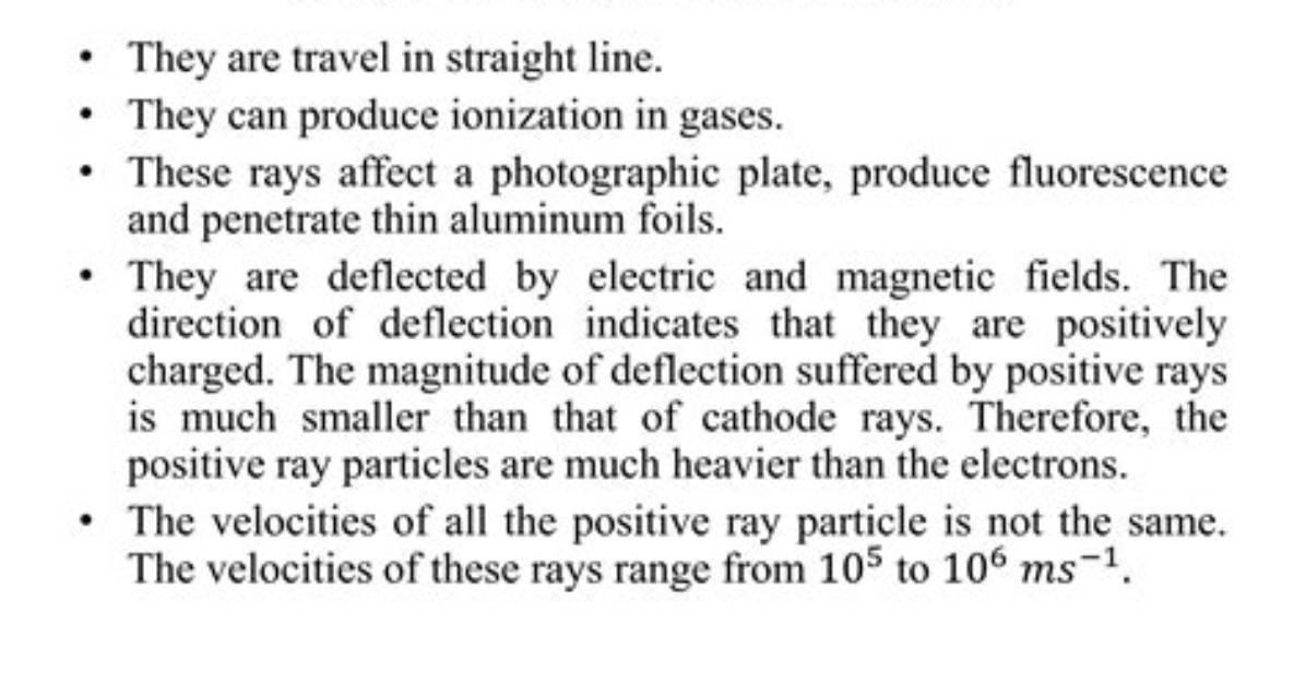 Do Anode Rays Travel in Straight Line?