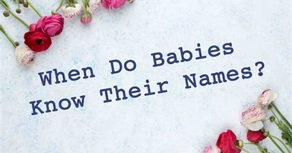 Do Babies Know Their Mum?