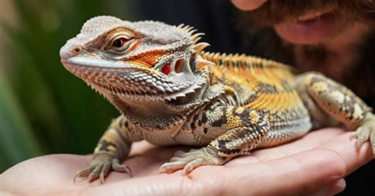 Do Bearded Dragons Like to Be Held When Shedding?