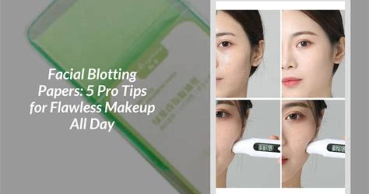 Do Blotting Papers Take off Makeup
