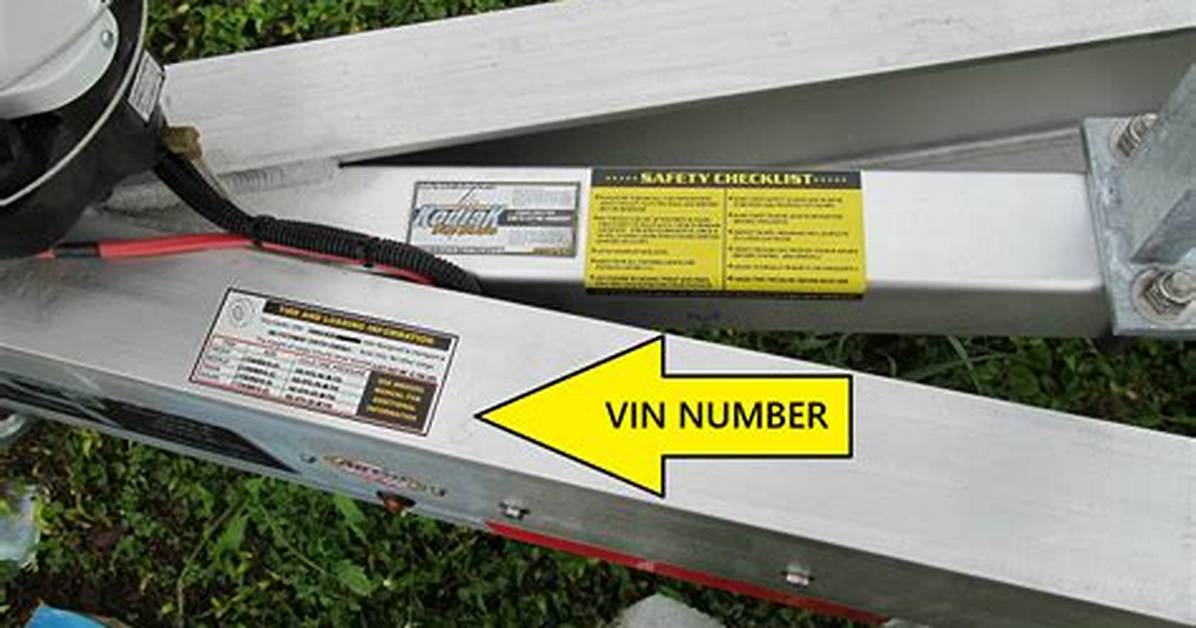 Do Boat Trailers Have Vins?