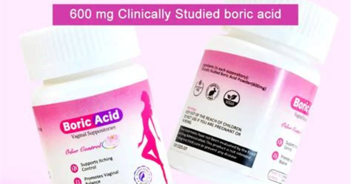 Do Boric Acid Suppositories Work?
