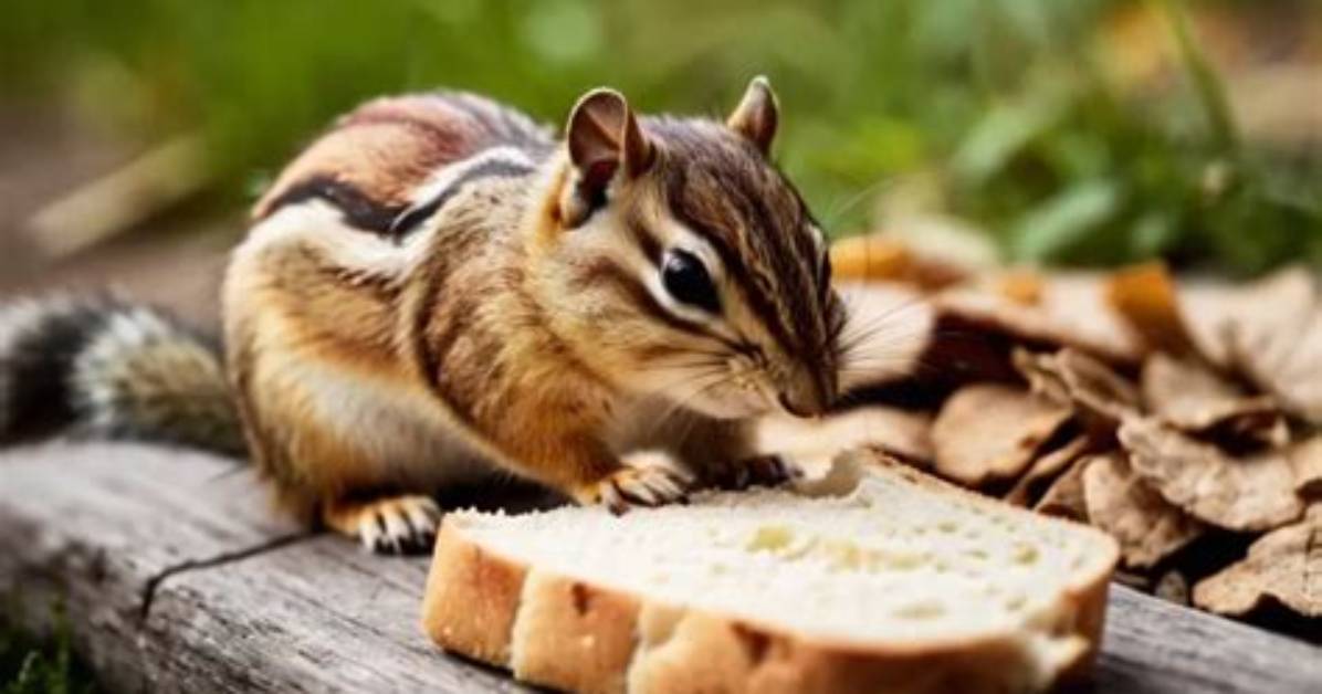 Do Chipmunks Eat Bread