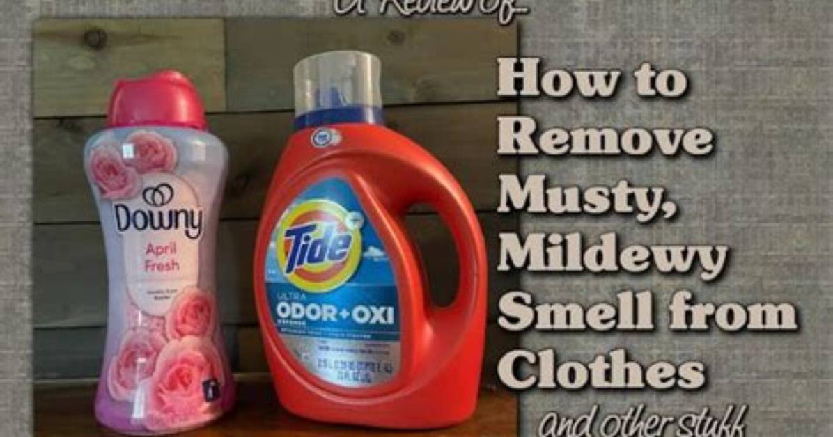 Do Clothes Smell Mildewy?