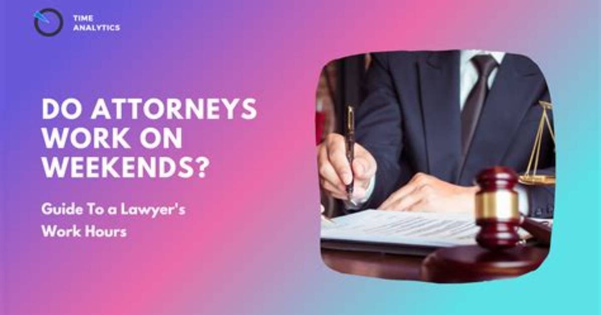 Do Conveyancers Work Weekends?