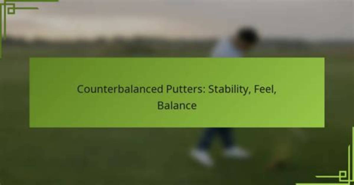 Do Counterbalanced Putters Work?