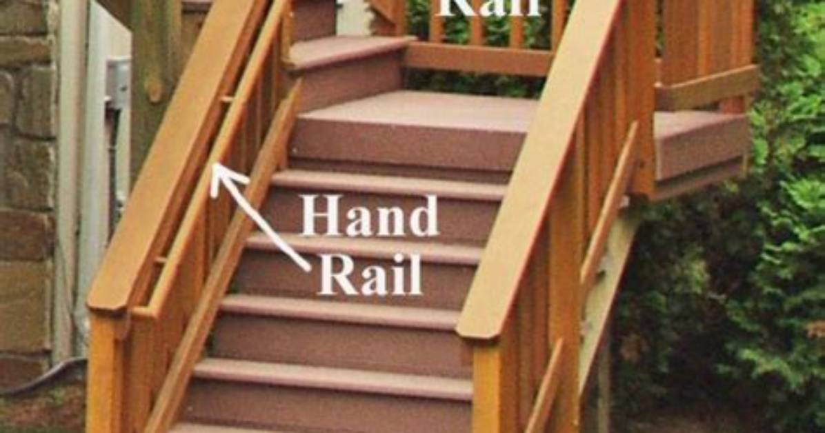 Do Deck Stairs Need Two Handrails?