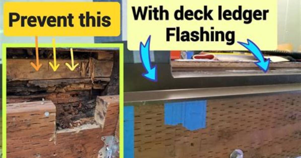 Do Decks Need Flashing? | Contextresponse. Com