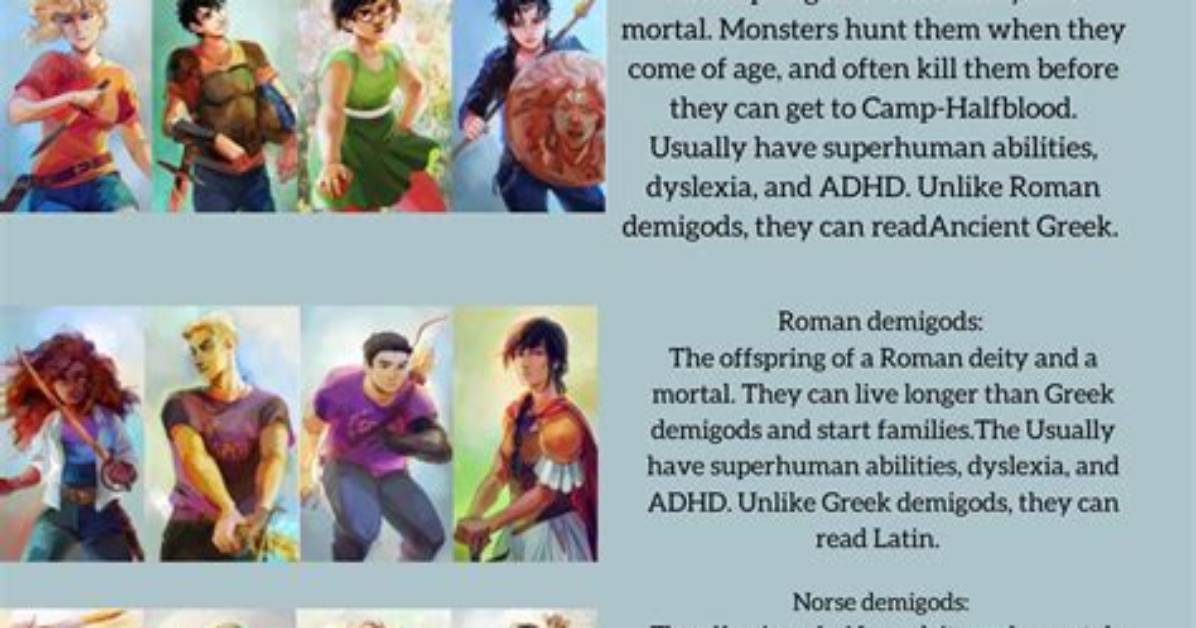 Do Demigods Have Ichor?