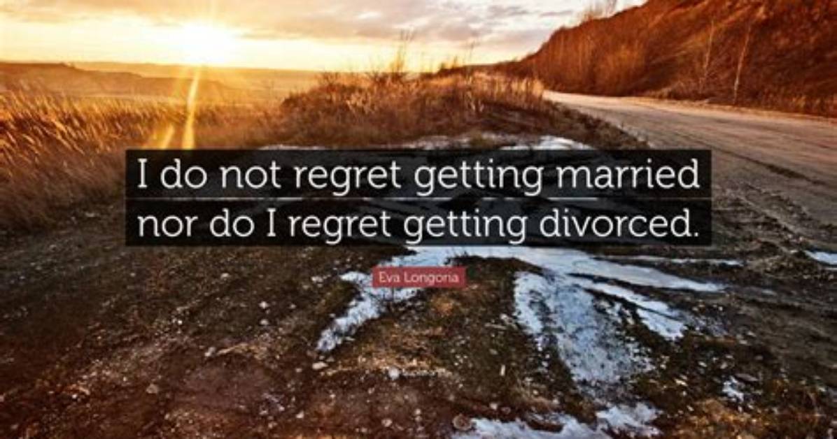 Do Divorced Couples Regret It?