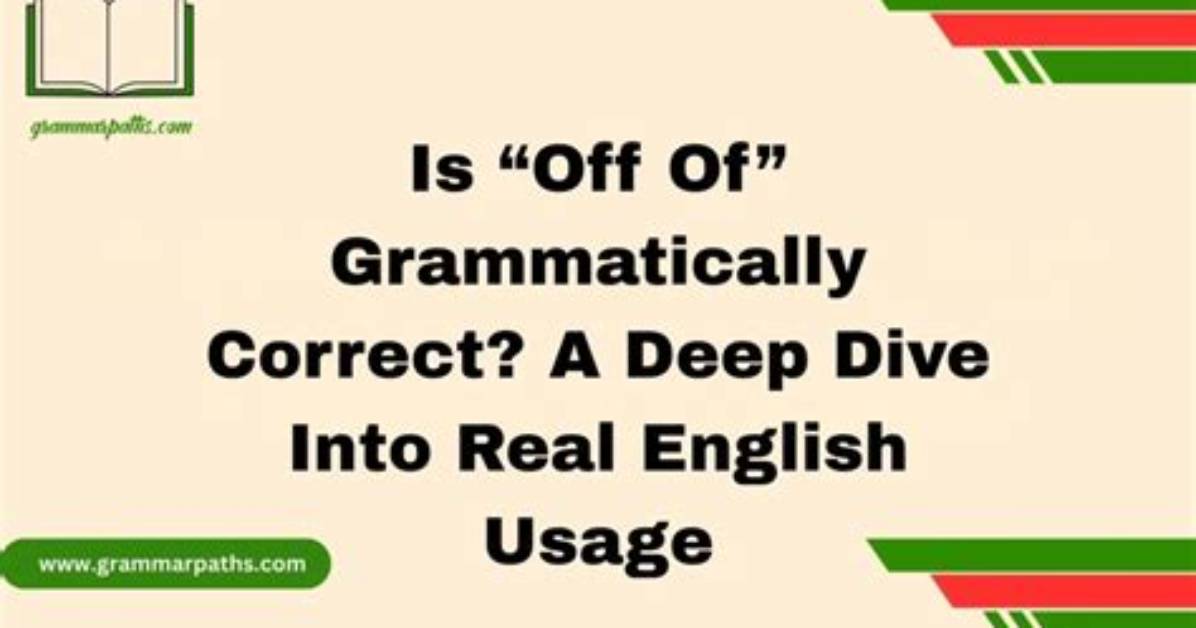 Do Do Grammatically Correct?