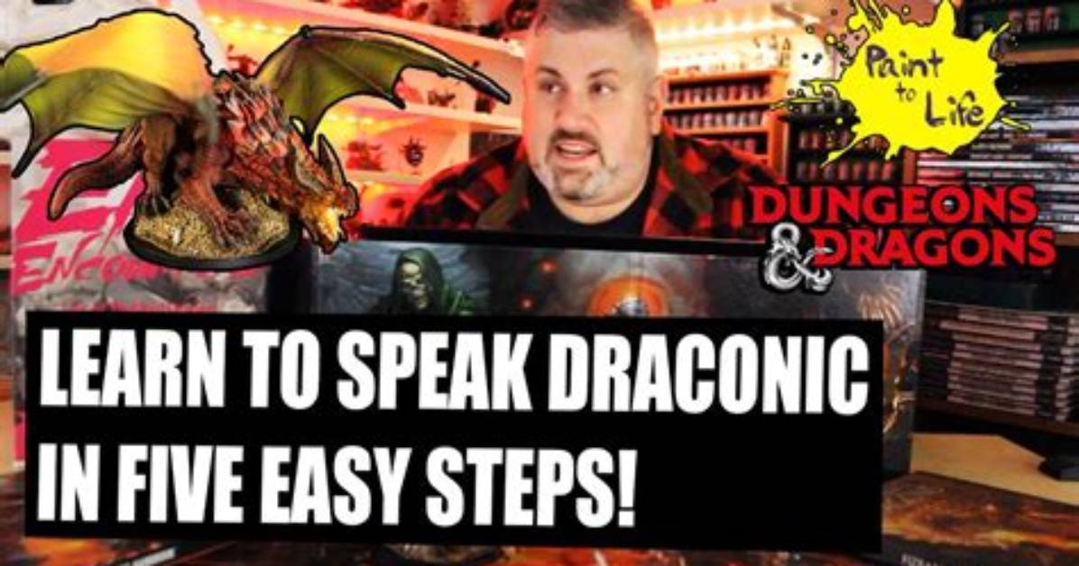 Do Dragons Speak Draconic?