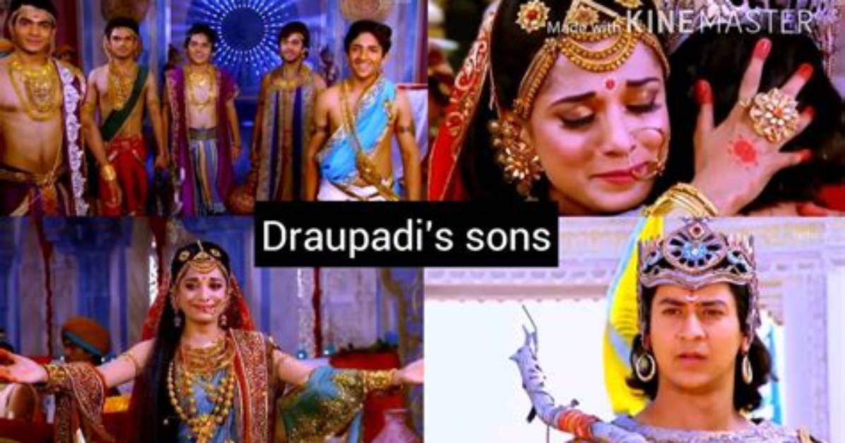 Do Draupadi Have Sons?
