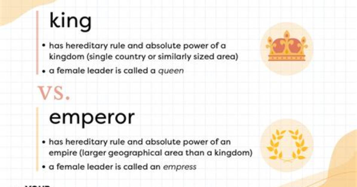 Do Emperors Rule over Kings?