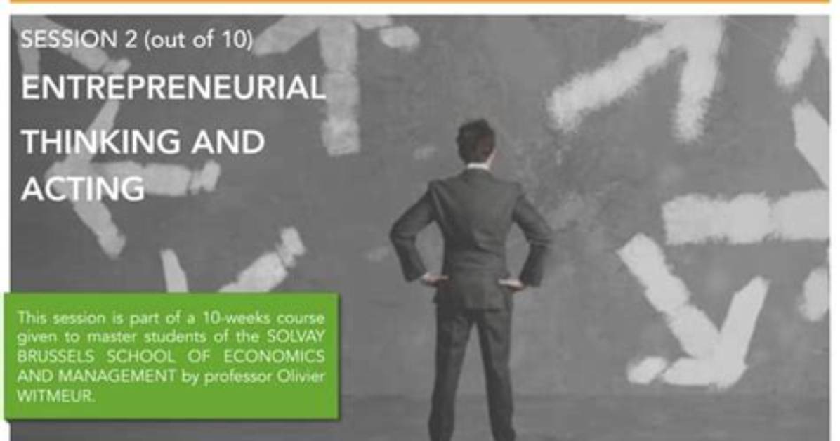 Do Entrepreneurs Think Effectually?