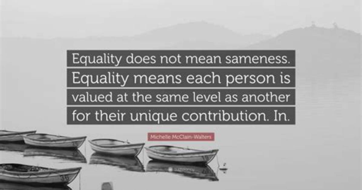 Do Equality and Sameness Mean the Same Thing?