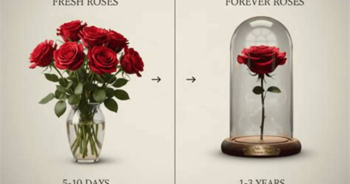 Do Eternity Roses Last