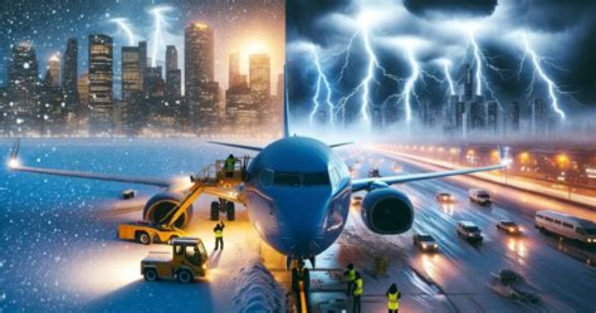 Do Flights Get Delayed for Thunderstorms?