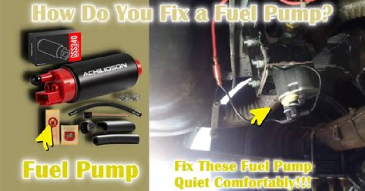 Do Fuel Pumps Get Weak?