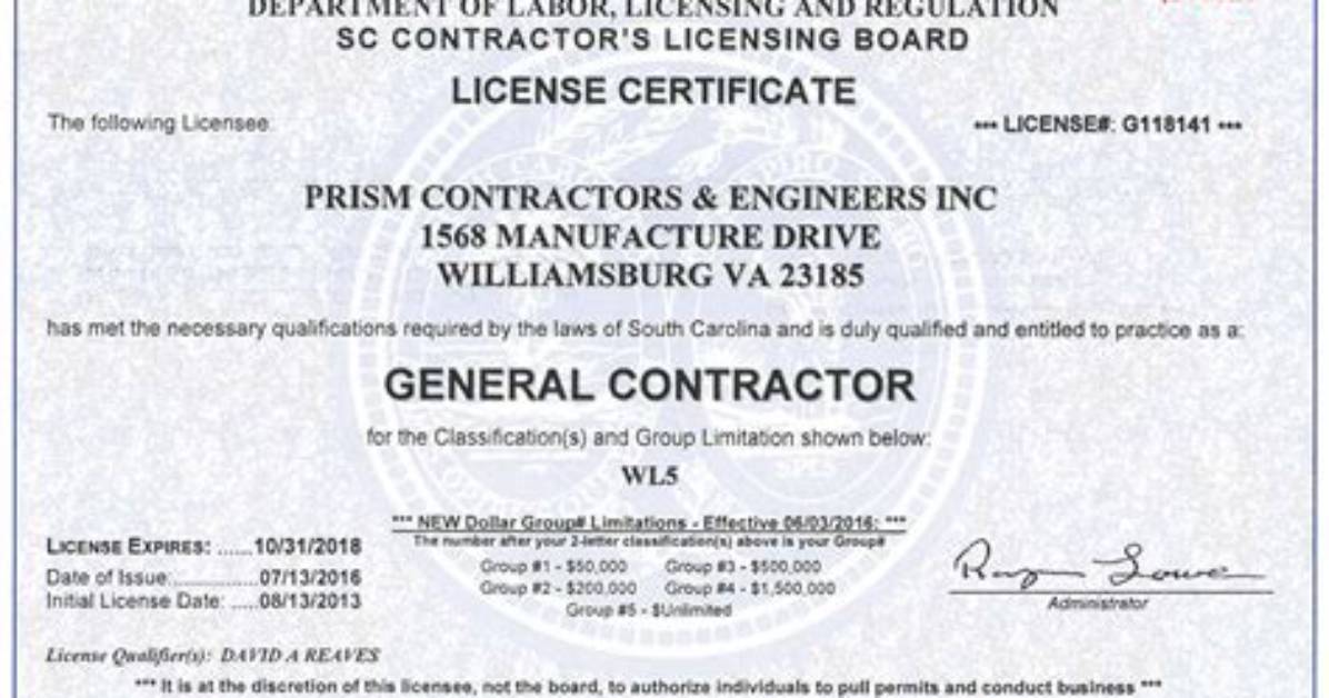 Do General Contractors Need a License?