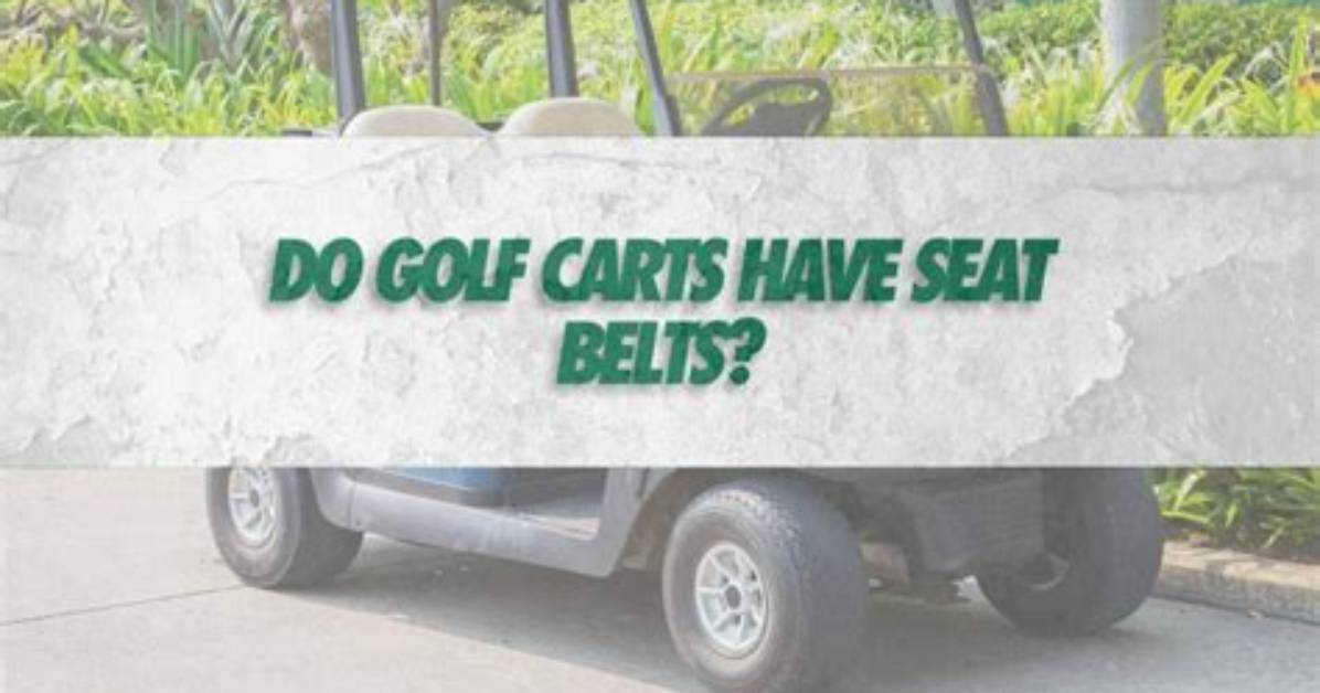Do Golf Carts Have Gears