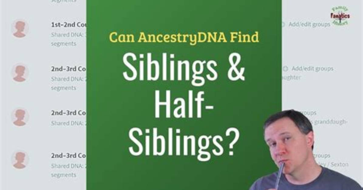 Do Half Siblings Share 50 Dna?