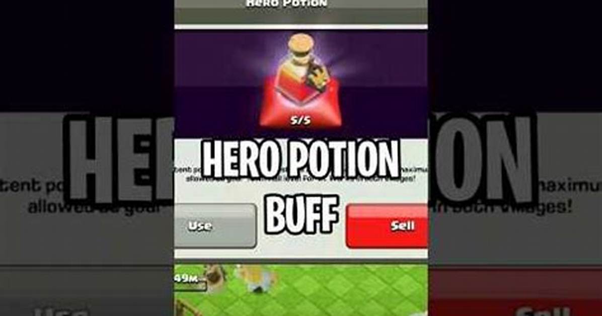 Do Hero Potions Stack?