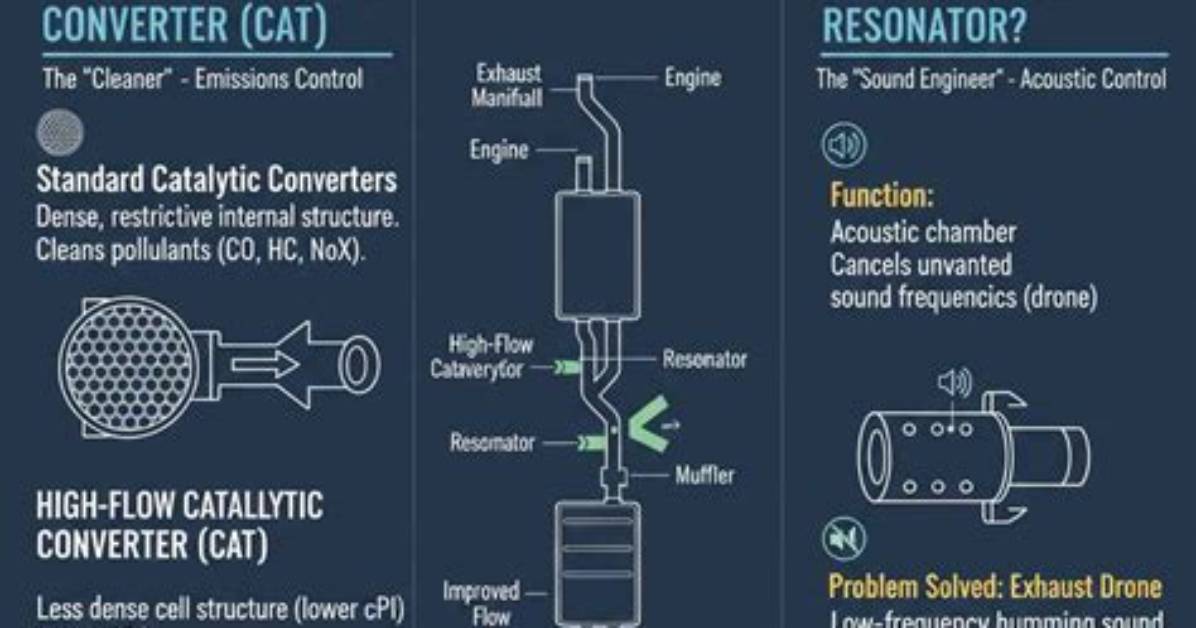 Do High Flow Cats Change Sound