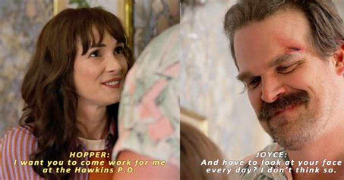 Do Hopper and Joyce Get Together?