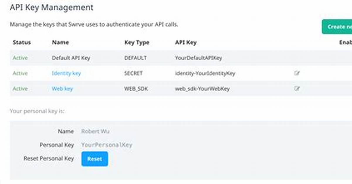 Do I Need an Api Key?