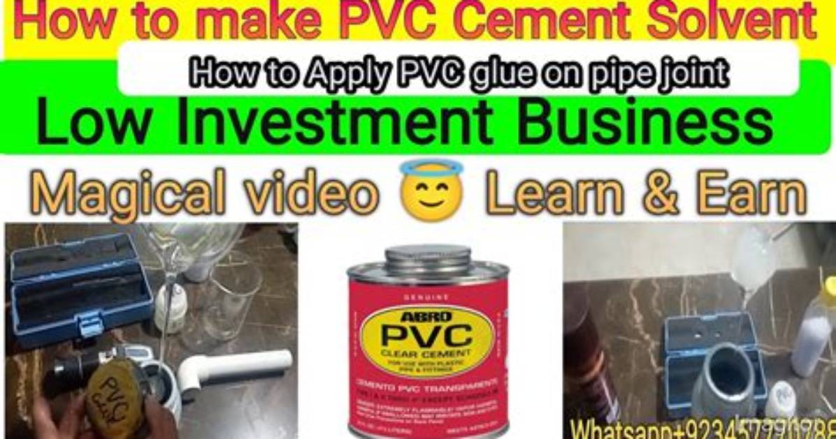 Do I Need Pvc Cement