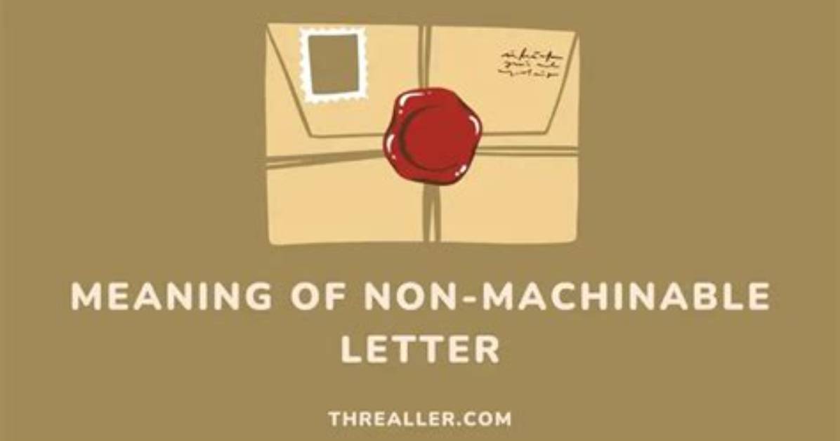 Do I Need to Write Non Machinable on Envelope?