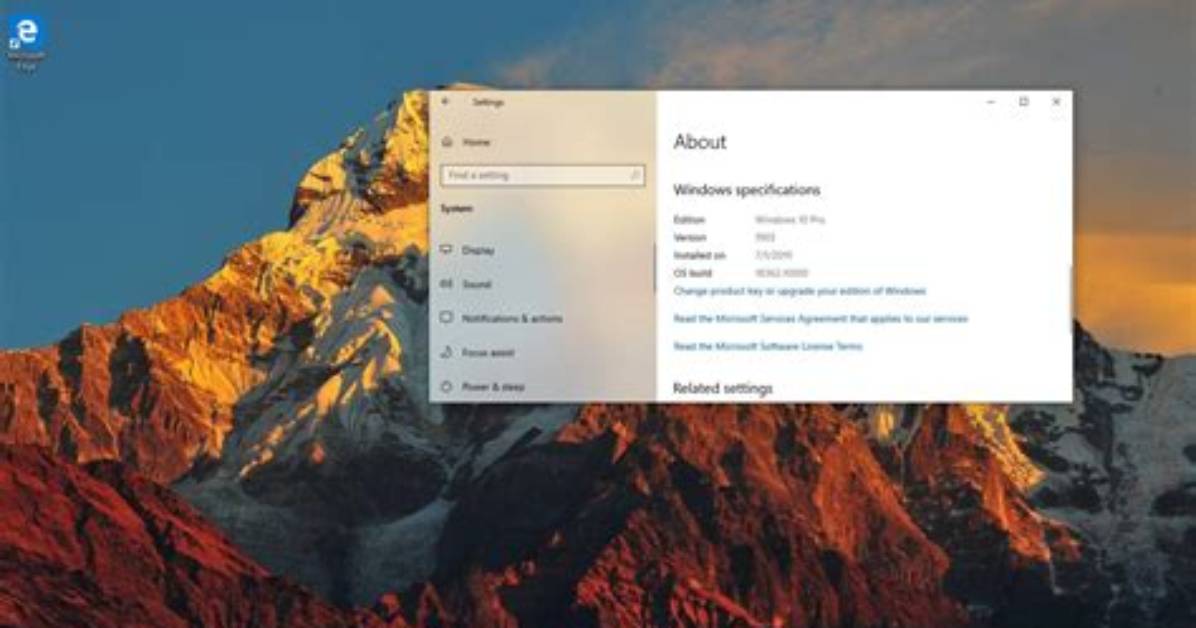 Do I Need Windows 10 1909?