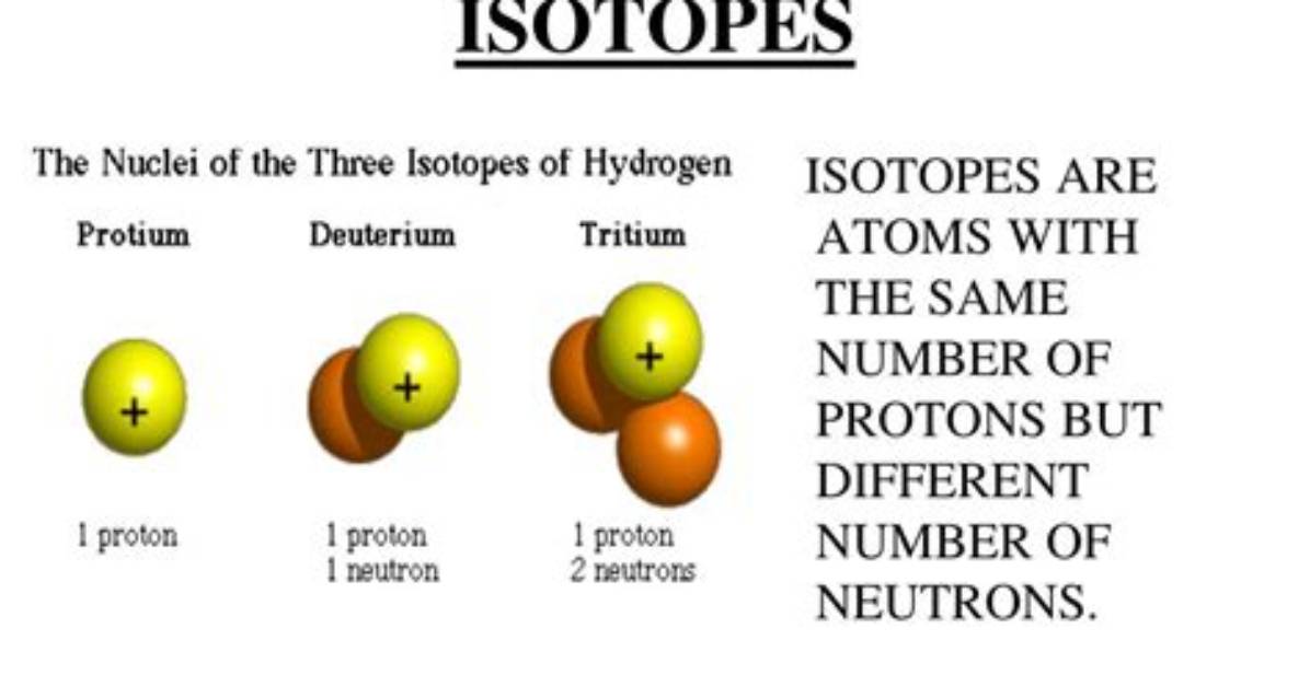 Do Isotopes Have Different Valencies?