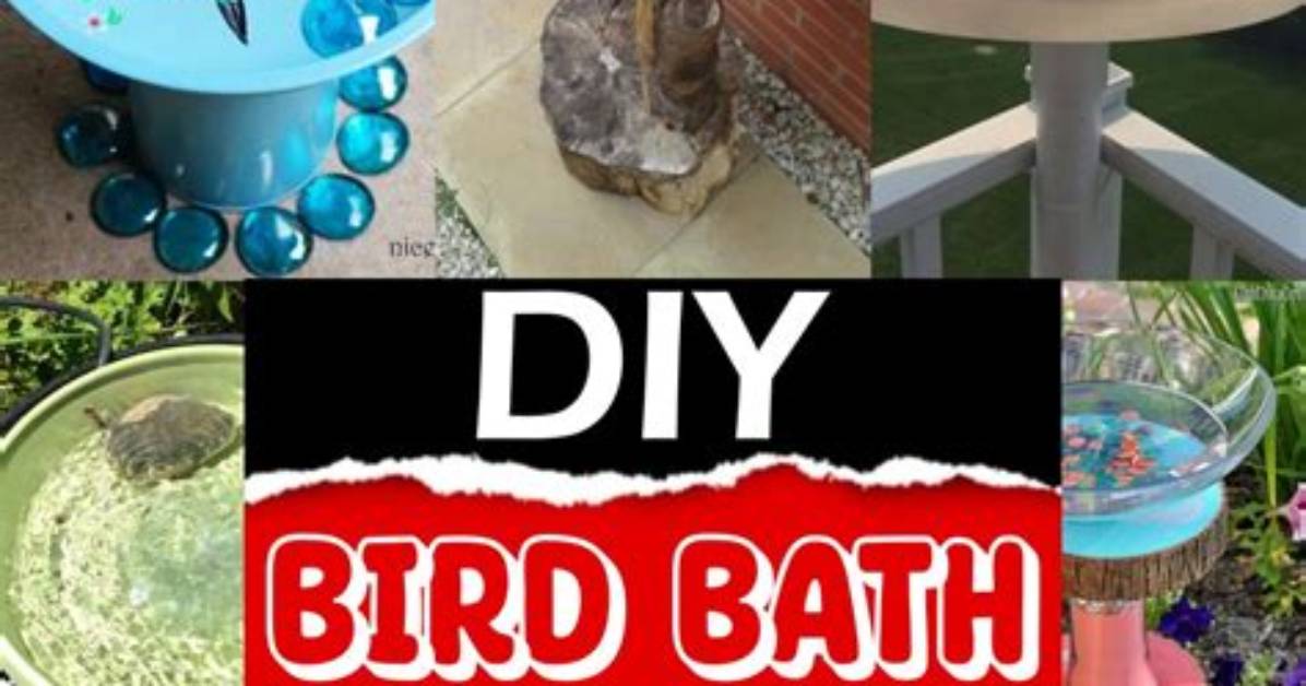 Do-It-Yourself Bird Bath Drippers?