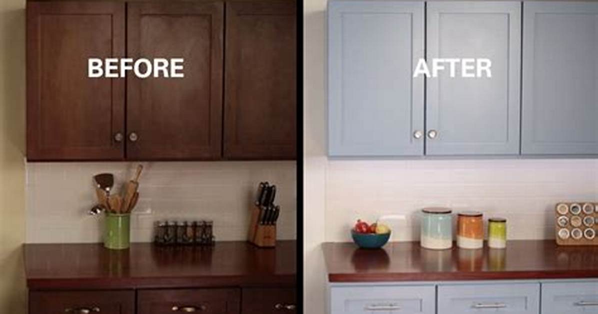 Do It Yourself Staining Kitchen Cabinets?