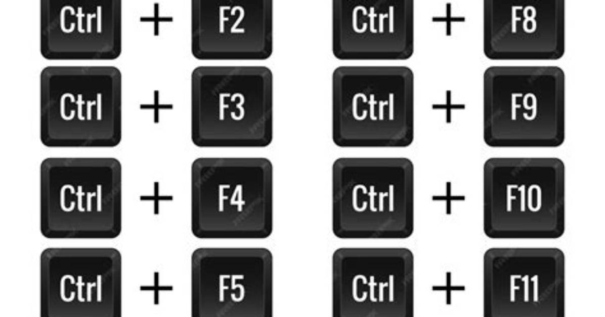 Do Keyboard Shortcuts (Ctrl + F1) Without Fn Key