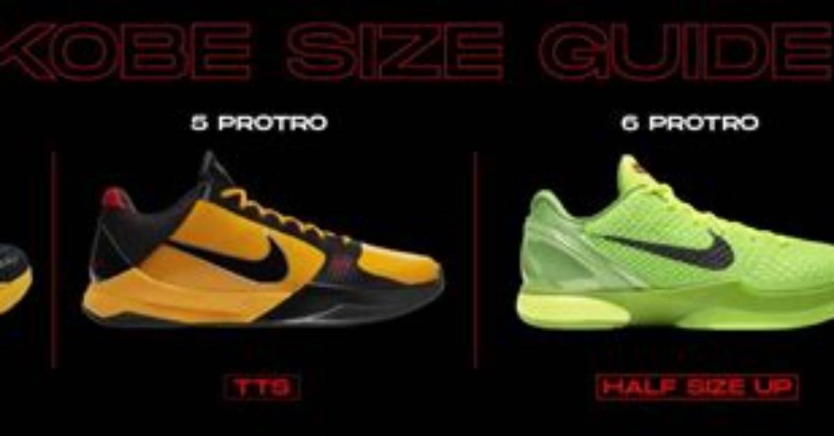Do Kobe Ad Run True to Size