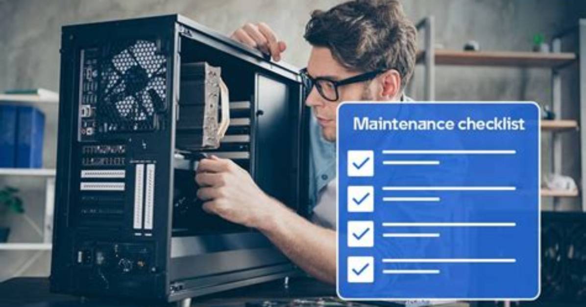 Do Maintenance on Computer?