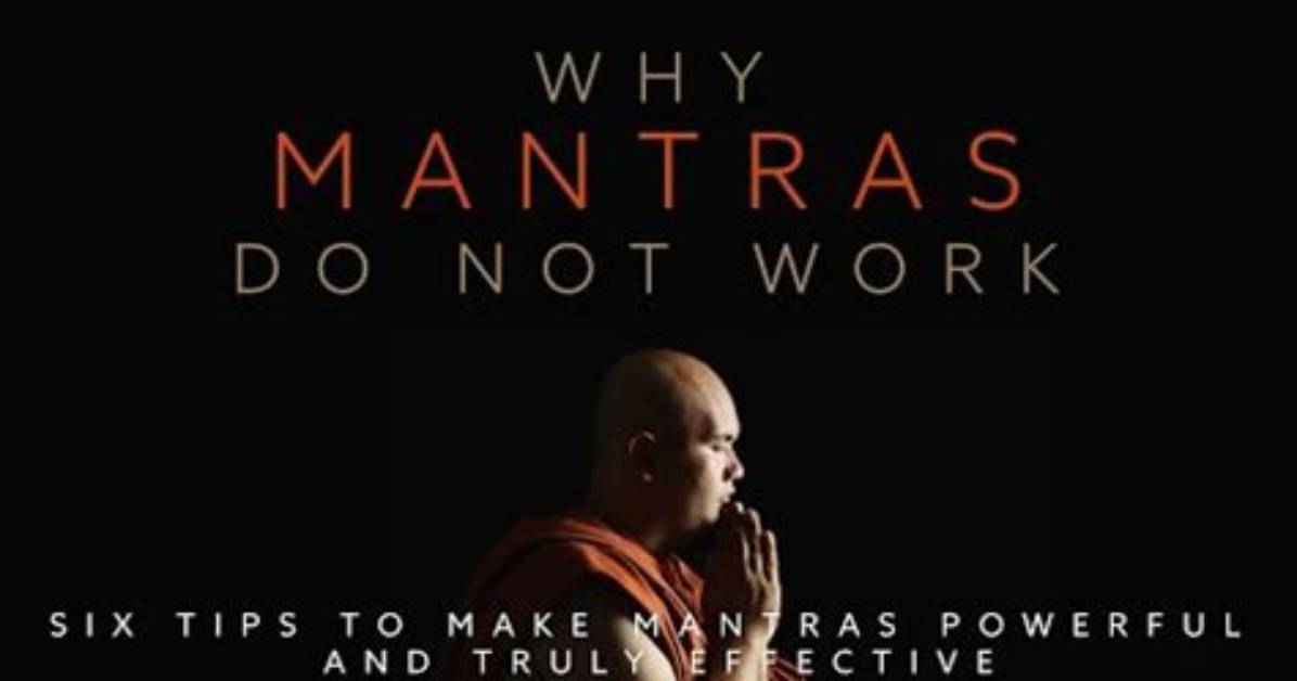 Do Mantras Really Work?