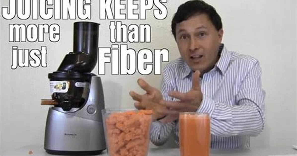 Do Masticating Juicers Remove Fiber?