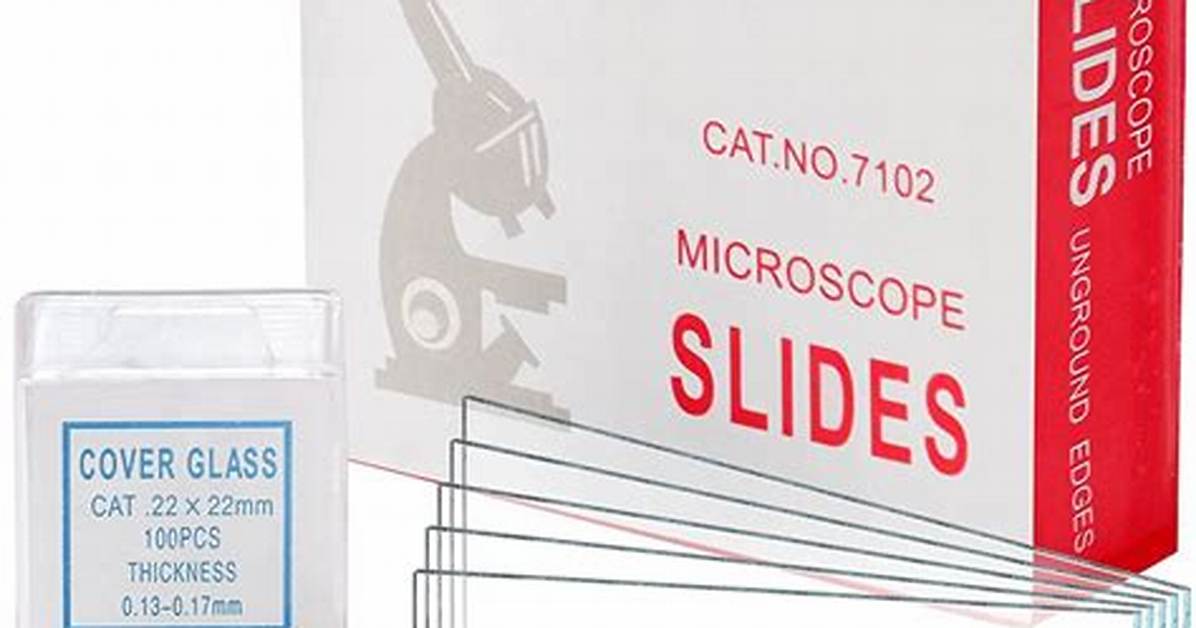 Do Microscope Slides Expire?