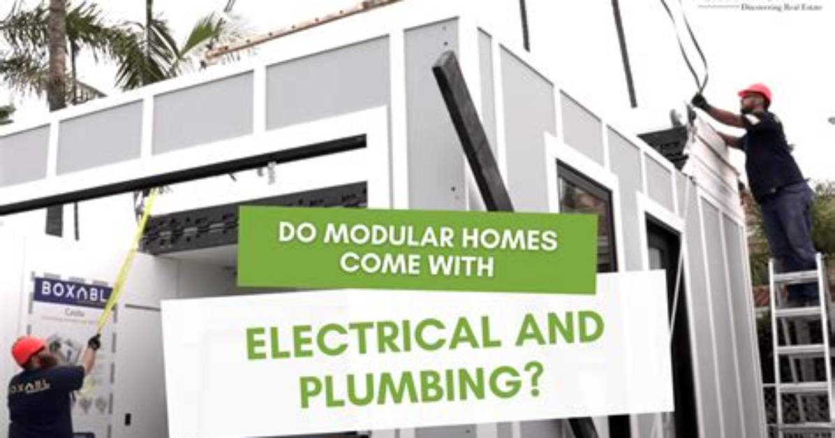 Do Modular Homes Come with Appliances?