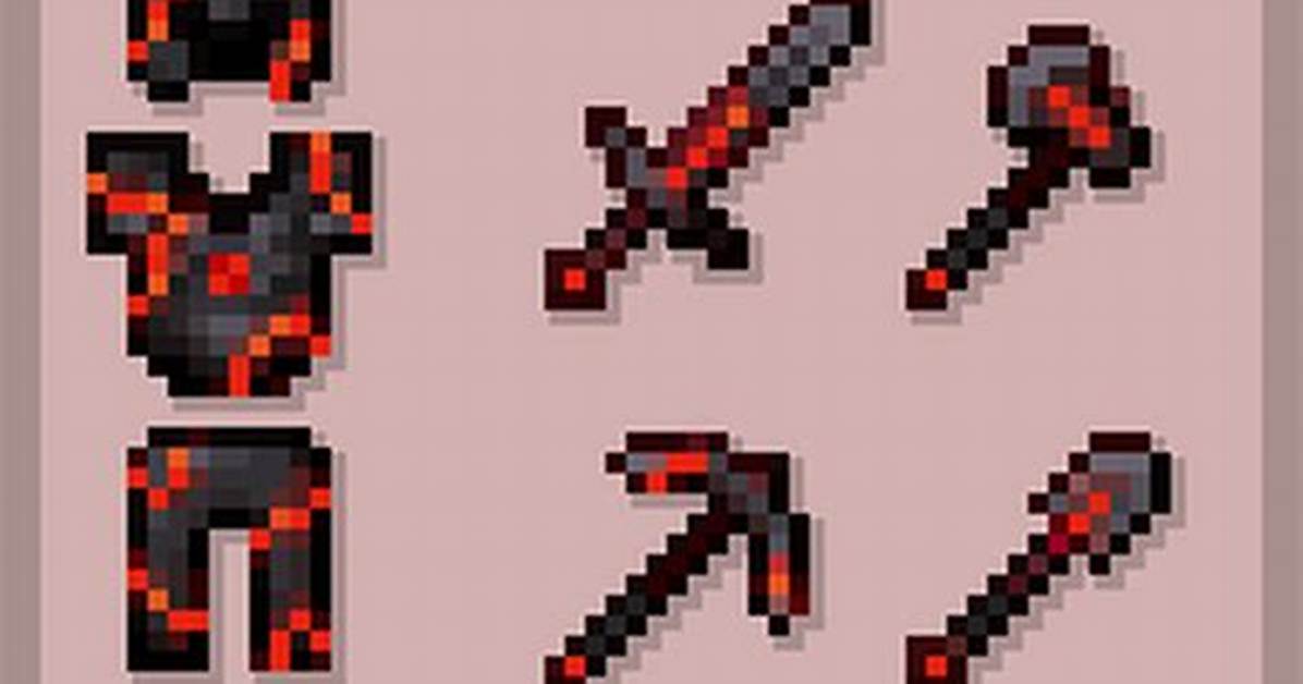 Do Netherite Tools Burn in Lava?