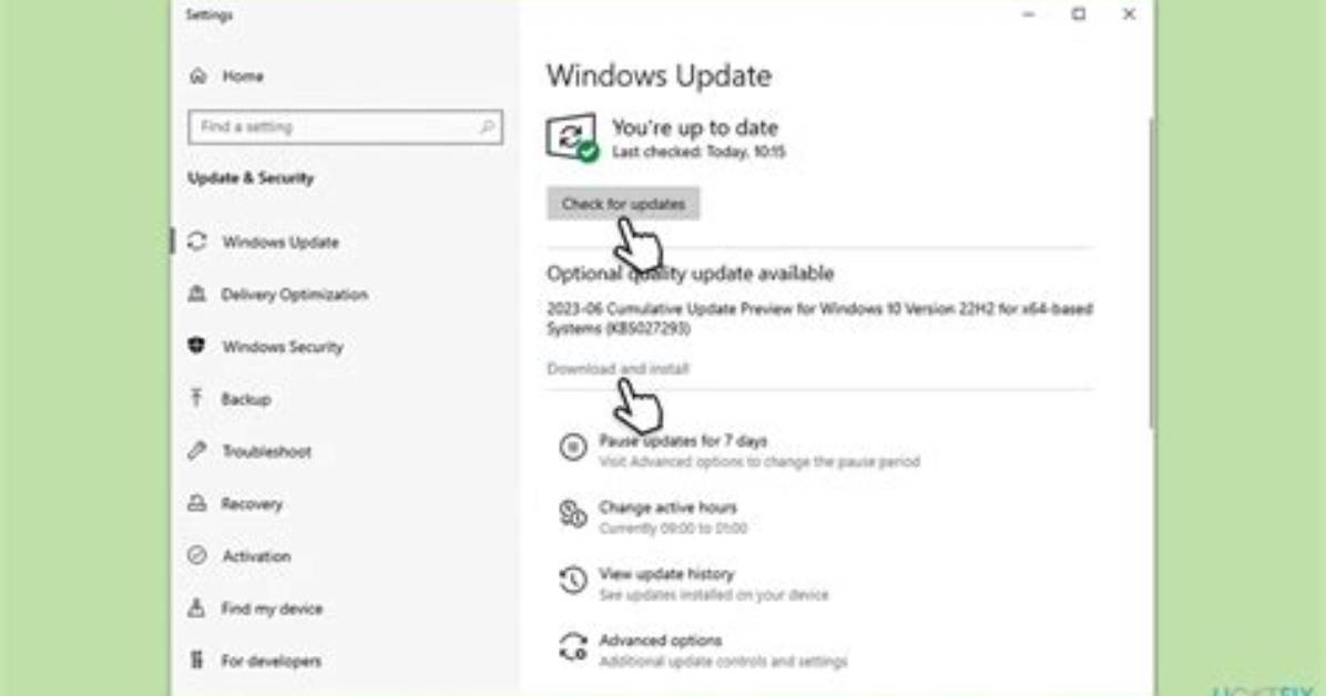 Do Not Install Updates When Shutting Down?