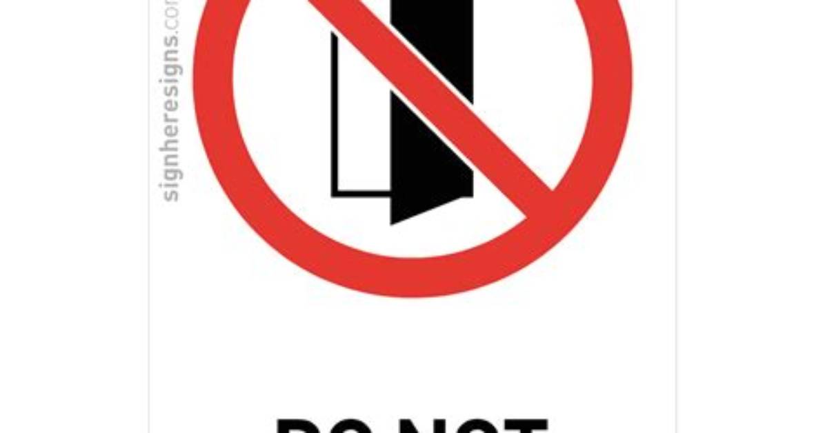 Do Not Open the Floodgates?